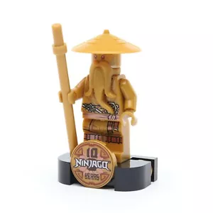 NEW LEGO Golden Sensei Wu Master Wu Minifigure Ninjago 71741  - Picture 1 of 1