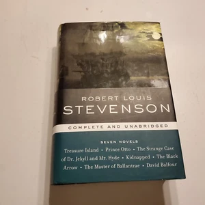 Robert Louis Stevenson ROBERT LOUIS STEVENSON SEVEN NOVELS COMPLETE AND UNABRIDG - Picture 1 of 8