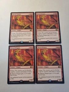 MTG - Shivan Dragon Welcome Deck 2017 W17 LP/NM x4 - Picture 1 of 1