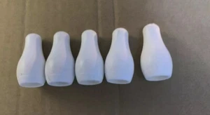 Pack of 5 white Venetian / Roman Blind Acorns - Light cord Pulls - Picture 1 of 2