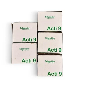 5 x SCHNEIDER 25 AMP 30mA DOUBLE POLE TYPE A-SI A9R61225 ILD ACTI9 incl A9R41225 - Picture 1 of 7