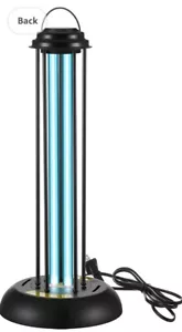 Qualirey UV Light Remote Control, UVC Germicidal Lamp Ultra Violet Light 3 Speed - Picture 1 of 10