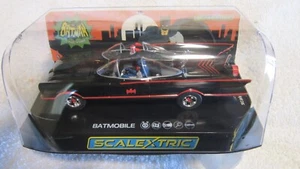SCALEXTRIC BATMOBILE 1966 TV SERIES C4175T 1/32 SCALE SLOT CAR - Picture 1 of 2