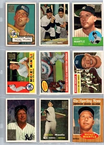 (13) Card Topps 1997 Mickey Mantle Commemorative Reprint Set Yankees - Picture 1 of 4