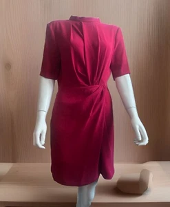 Mango Dress Size Medium Shift Dress Red Color NWOT - Picture 1 of 8