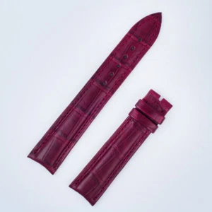 Correa de cocodrilo Audemars Piguet Borgoña (18x16) - Imagen 1 de 10