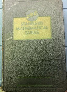 Vintage Hardback - CRC Standard Mathematical Tables 12th Edition 1959 Book - Imagen 1 de 9