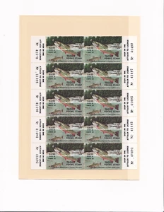 1979 Maryland Trout Stamp with Tabs #25 Adult Sheet of 10 - Picture 1 of 1