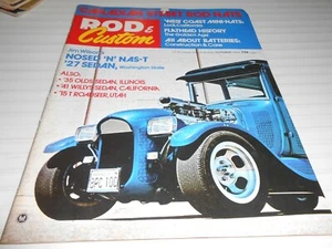 Rod & Custom Oct 1973, Canadian Street Rod Nats, Nas-T - Picture 1 of 1