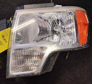 2009-2014 FORD F150 PICKUP Driver Headlight Halogen Bright Border Trim - Picture 1 of 8