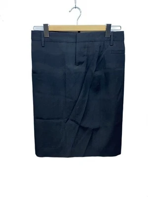 DSQUARED2 Otra Falda Mediana Etiquetada 40 Lana NEGRO S72MA0966 Hecha en Italia Usada Foto 1 de 4