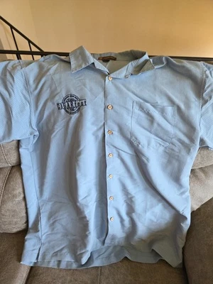 Camisa de Herf Cigarfest 2015 Harrington con botones 2XL Drew Estate Foto 1 de 4