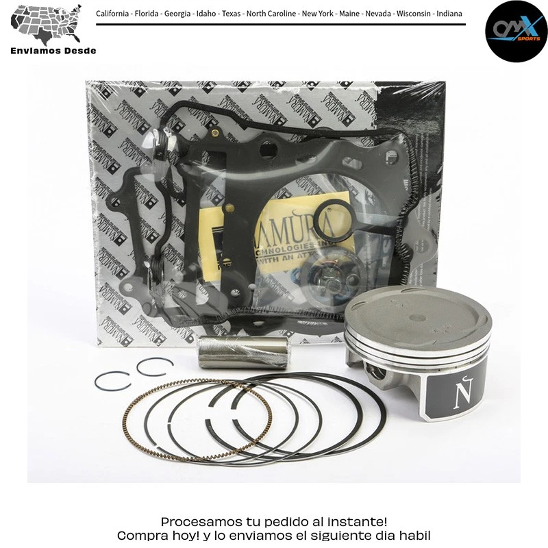 Extremo superior y pistón 101.97/+0.01 11:1 AC/Suzuki Lt-A700X KingQuad 4X4 [IRS] Foto 1 de 1