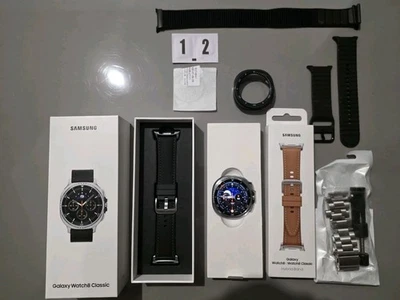 Samsung Galaxy Watch 8 Classic 46mm LTE Excellent Condition & Accessories - Image 1 of 4