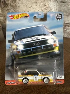 Hot Wheels Premium Car Culture Audi Sport Quattro Fahrzeug 1/5 2020 Mattel  - Bild 1 von 3