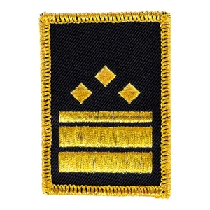 Klettabzeichen WW  2,5 Balken gold + 3 Sterne + Paspel - Bild 1 von 1