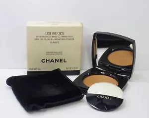 CHANEL LES BEIGES Healthy Glow Illuminating Powder SUNSET 0.35 oz NEW IN BOX - Picture 1 of 4