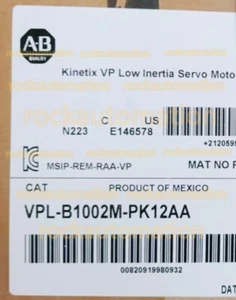 VPL-B1002M-PK12AA AB Servo Motor Expedited Shipping Free Tax VPLB1002MPK12AA #MS - Picture 1 of 6