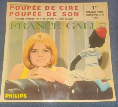 FRANCE GALL - Poupée De Cire … Son 45 Single 7” French Yéyé USED  - Image 1 of 4