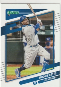 Mookie Betts 221 Donruss #177 LA Dodgers esterno/slugger - Foto 1 di 3