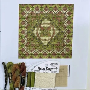 Kit aiguille Delights Debbie Rees compté camouflage 4x4 couleurs délices - Photo 1/2