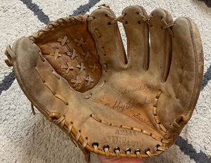 "Guante de béisbol marrón vintage Wilson RHT A2144 Bobby Bonds 11""" - Imagen 1 de 9