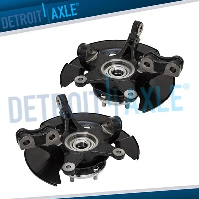 Front Steering Knuckle & Wheel Hub Bearing for 2005 2006 2007 2008 Honda Pilot - Image 1 of 4