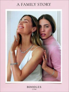 BOODLES Luxury Jewelry SOFTCOVER CATALOG 2020 YASMIN Amber LE BON - 108 Pages - Foto 1 di 9