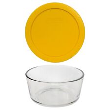 PYREX 7201 Round Clear Glass Storage Bowl 1 Quart 950ml 4 Cup