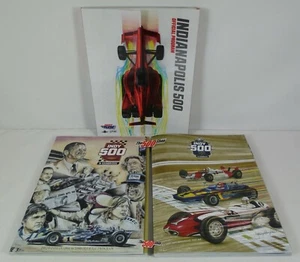 2018 2020 2021 Program Indy 500 Souvenir Program With Starting Field Insert - Picture 1 of 8