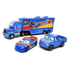 Disney Pixar car No.80 truck and pickup truck and car McQueen die-casting model  - Picture 1 of 15