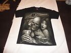 New Black Mens Og Abel Skull Face In Love With The Game T-Shirt Size S - Small