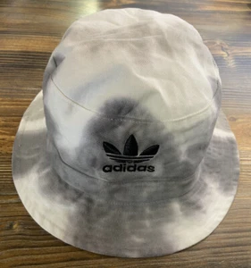 Adidas Original Color Wash Bucket Hat Unisex Tie Dye One Size Fits All Gray - Picture 1 of 6