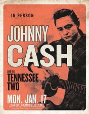 Tin Signs New Johnny Cash & His Tennessee Two Decorative Metal - 2344