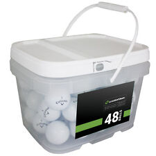48 Callaway Chrome Soft AAAAA/Mint Recycled Golf Balls *In a Free Bucket!*