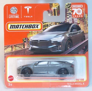 Matchbox 2023 #90 - HLC74 -B- Tesla Model X - Imagen 1 de 1