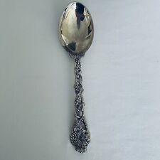 Vintage Godinger Grapevine Design Silver plated Serving Spoon
