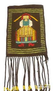 Vintage Polish Cepelia Woven Wool Handmade Wall Hanging Tapestry 100x40cm-245 - Picture 1 of 7