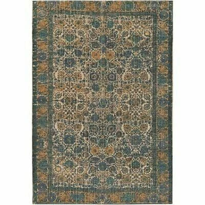 Alfombra Oriental Pequeña Surya SDI-1001 Shadi Alfombra de Área, 2' x 3' Caqui y Verde Azulado NUEVA Foto 1 de 3