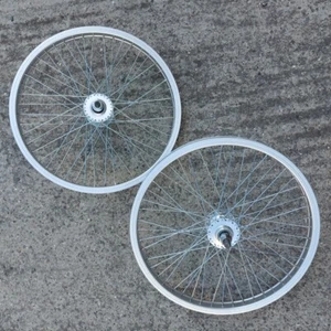 20" BMX Wheels - 48H Front/Rear | 3/8" or 14mm Axle Options | Mid/Old School - Picture 1 of 10
