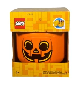LEGO Kürbis Aufbewahrungskopf kleiner Behälter 4032 Halloween Jack O Laterne NEU - Bild 1 von 1
