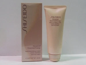 Crema nutritiva de manos Shiseido Advanced Essential Energy 3,6 oz nueva en caja - Imagen 1 de 2