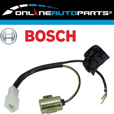 Bosch Ignition Condenser for Nissan Patrol GQ 6cyl 4.2L TB42S 1988 to 1994 - Image 1 of 2