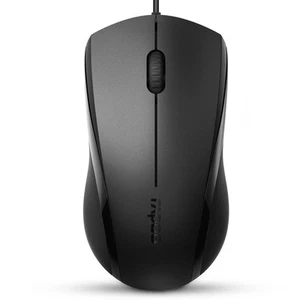 Silent Wired Mouse, 1000 DPI 5ft Cord Quiet Button Optical Computer Mice, Lef... - Picture 1 of 8