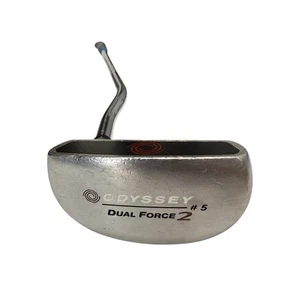 Odyssey Dual Force 2 #5 Putter 31" Stainless Steel Shaft Left Hand - Picture 1 of 5