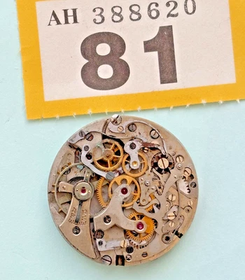 Vintage Venus 175 chronograph Wristwatch movement good balance not working - Image 1 of 4