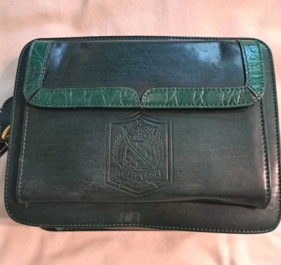 Bella Роза зеленый кожаный устроитель сумка сумочка с кошельком - Изображение 1 из 4