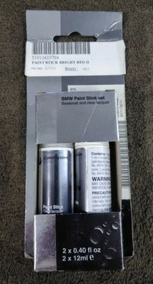 NOVO BMW 51910419794 Pintura Retoque / 415 Vermelho Brilhante II e Revestimento Transparente - Imagem 1 de 2