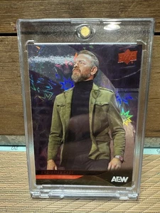 2025 CHRISTIAN CAGE UPPER DECK AEW #5 DYNAMITE PARALLEL 198/199!! - Bild 1 von 3