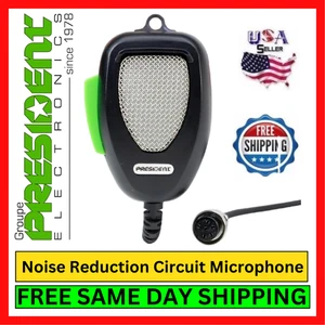President Digimike Microphone w/ 6 Pins NRC Function 5 levels + UP/DOWN PTT Kit - Picture 1 of 21